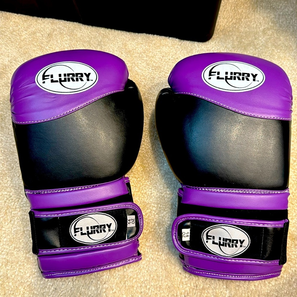 Brand new boxing gloves